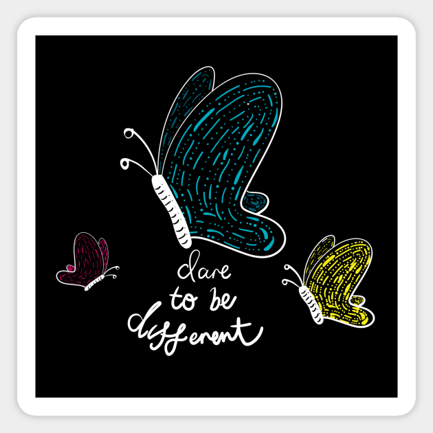 Dare to be different Sticker by Emotions Capsule